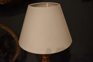 Lampe en bronze doré