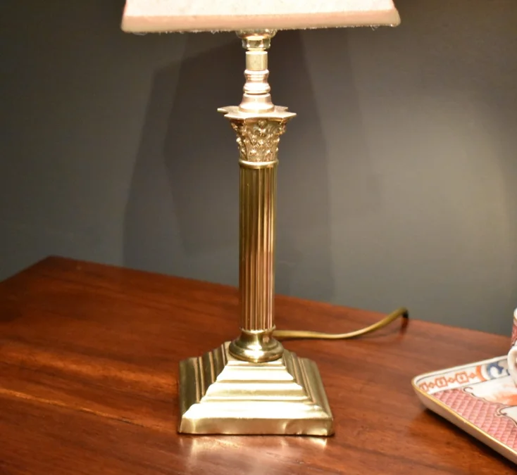 Petite lampe de style Empire