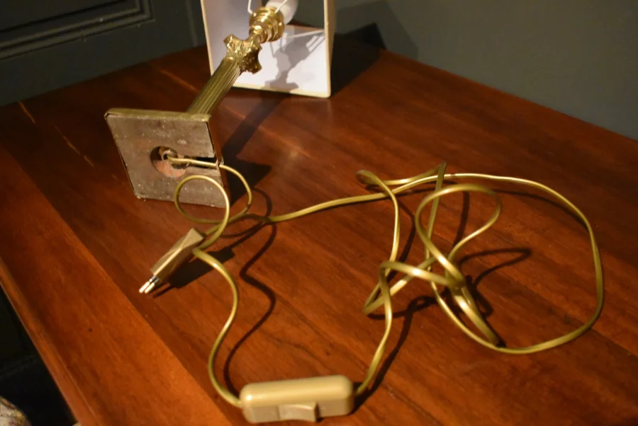 Petite lampe de style Empire