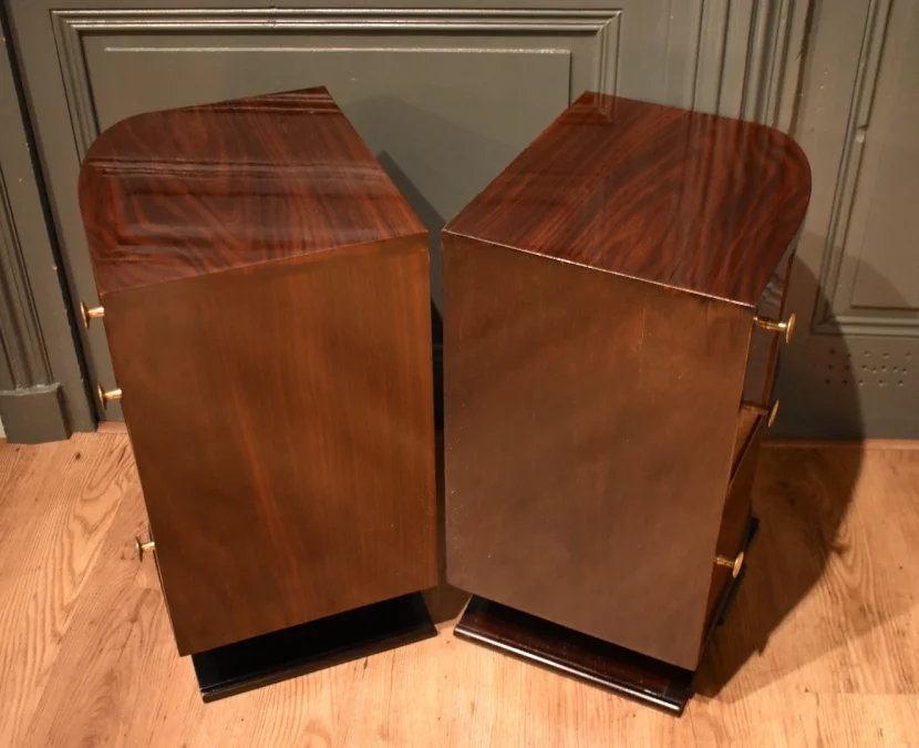 Paire de chevets Art Déco