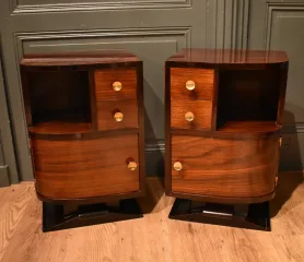 Paire de chevets Art Déco