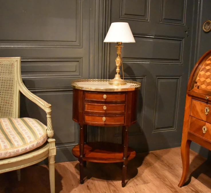 Table chiffonnière Louis XVI
