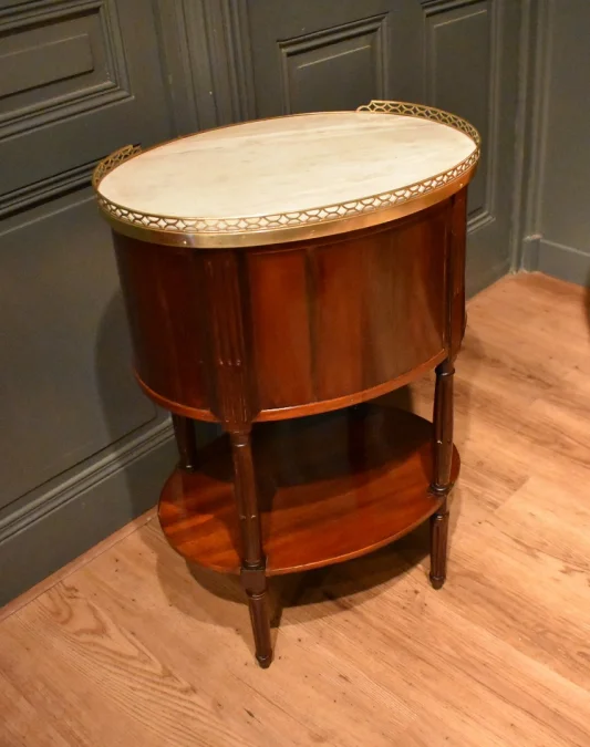 Table chiffonnière Louis XVI