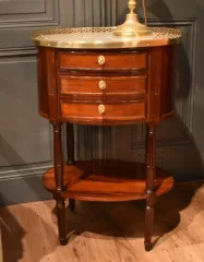 Table chiffonnière Louis XVI