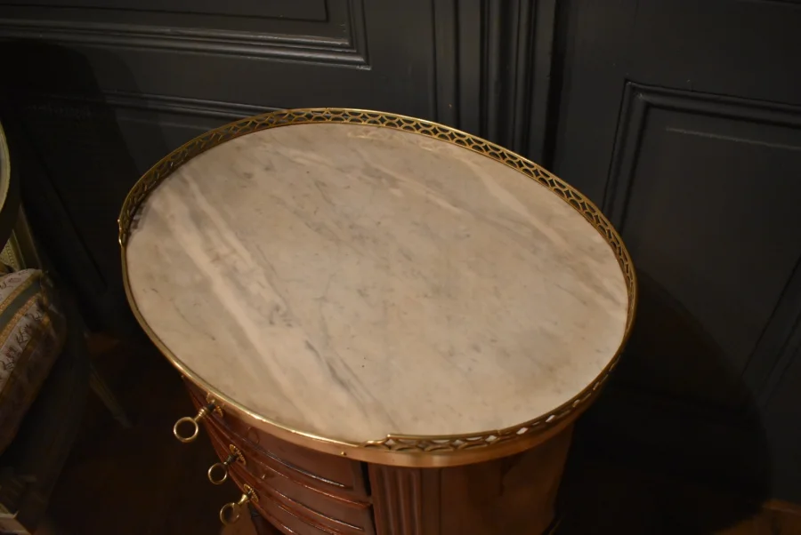 Table chiffonnière Louis XVI