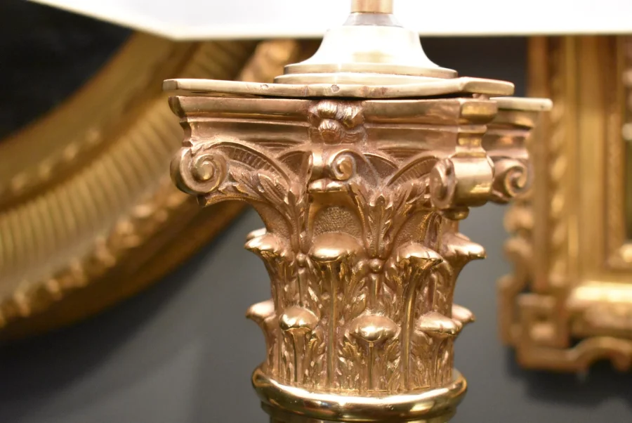 Grande lampe de style Empire