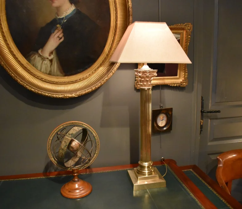 Grande lampe de style Empire