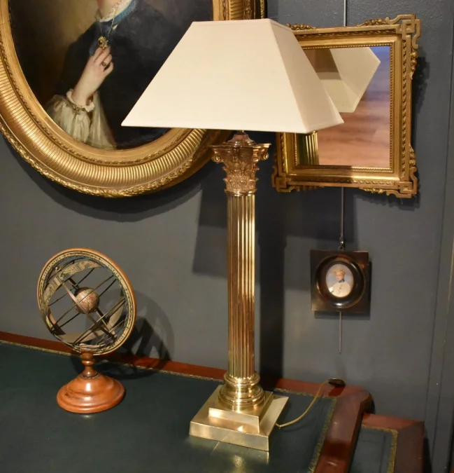 Grande lampe de style Empire