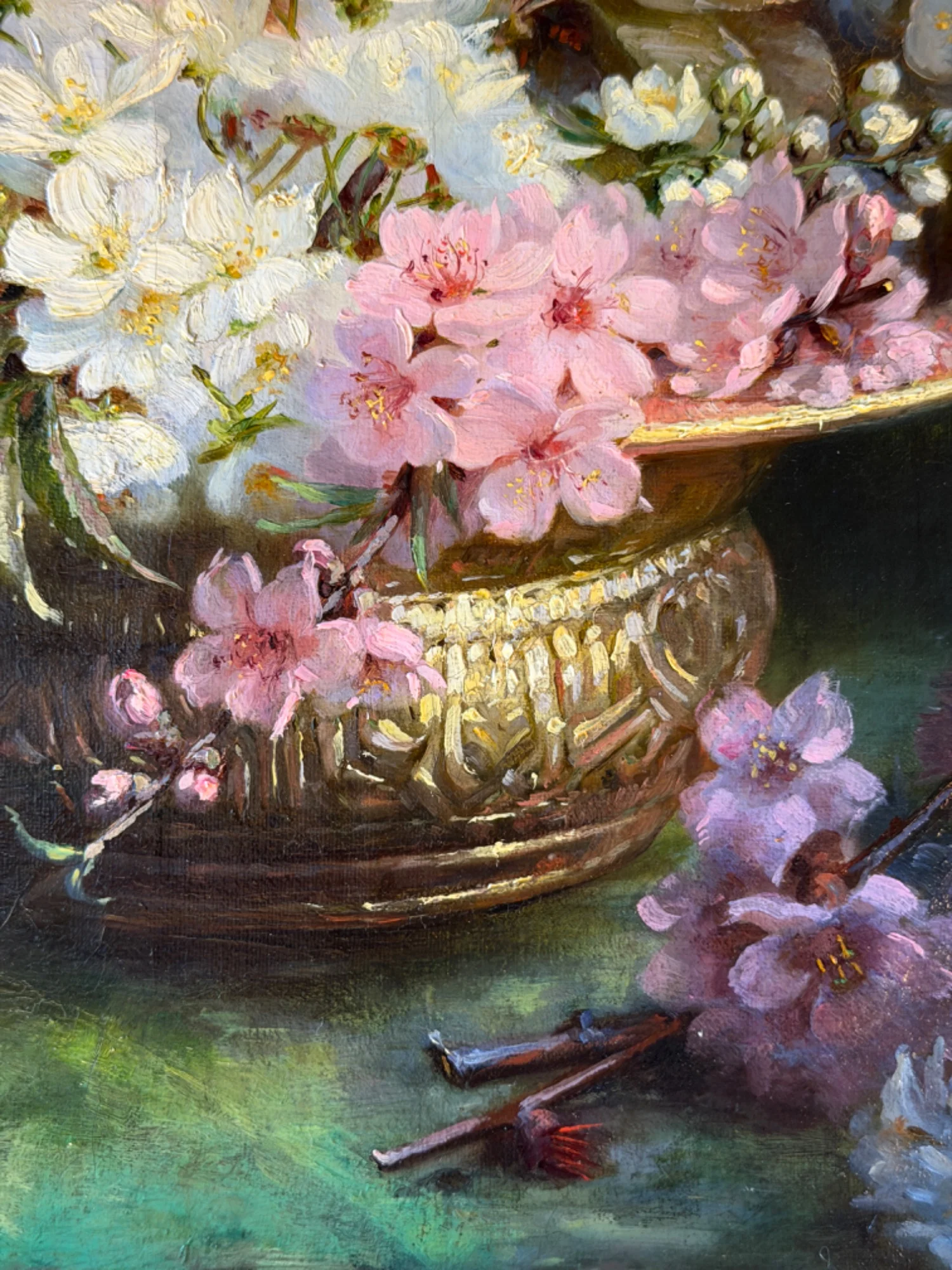 花束、油彩・キャンバス、1891年 — 非常に良好