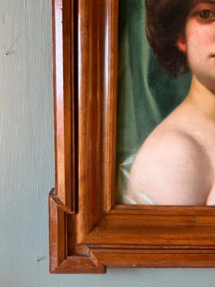 Portrait de dame belle époque, de Joseph Darche vers 1900 — Très bon état