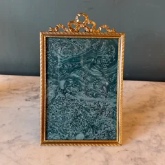 Louis XVI style photo frame, 21.5 cm x 13.6 cm