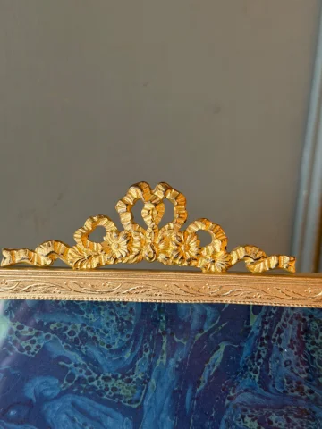 Large Louis XVI-style photo frame, 28 cm x 19.5 cm — Very good condition