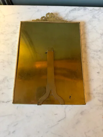 Large Louis XVI-style photo frame, 28 cm x 19.5 cm — Very good condition