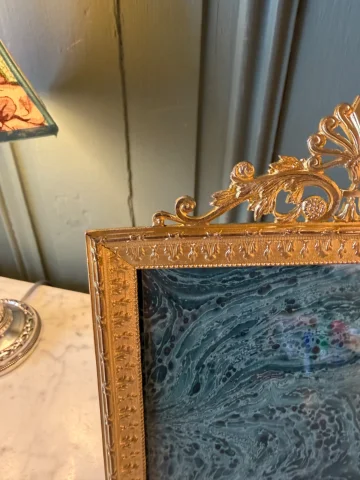Louis XVI style photo frame, 23.3 cm x 14.7 cm — Very good condition