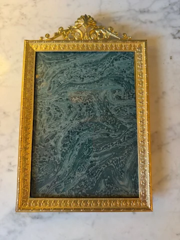 Louis XVI style photo frame, 23.3 cm x 14.7 cm — Very good condition