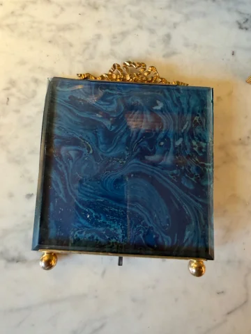 Fotorahmen im Louis-XVI-Stil, 17 cm x 13,5 cm — Sehr guter Zustand