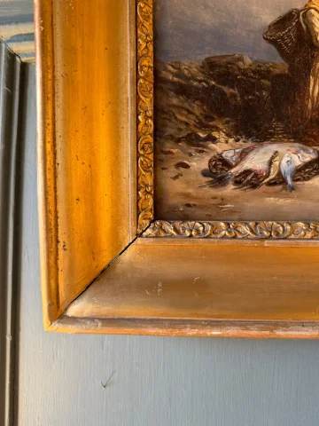 Return from Fishing, after Friedrich Fritz Hildebrandt — Very good condition