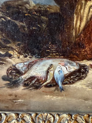 Return from Fishing, after Friedrich Fritz Hildebrandt — Very good condition