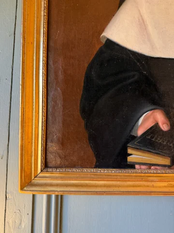 Portret van een jonge non, 19e eeuw — Zeer goede staat
