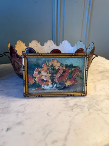 Small floral watercolour — Very good condition