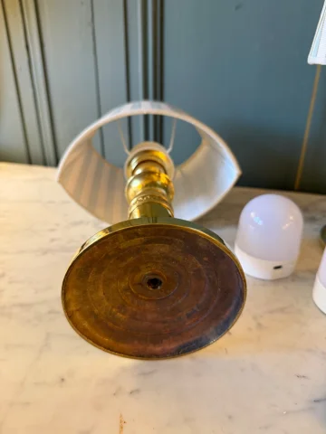 Pair of Wireless Table Lamps, Height 32 cm — Very good condition