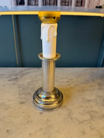 Kabellose Tischlampe, Höhe 34 cm — Sehr guter Zustand