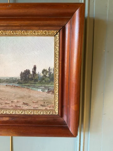 Étang en Dombes van Auguste Chaix — Zeer goede staat