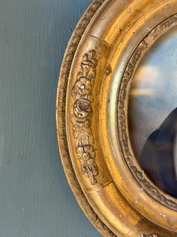 Мужской портрет, большая миниатюра, около 1840 года — Очень хорошее состояние