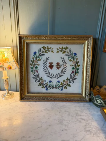 Ricamo dei Sacri Cuori — Ottimo stato