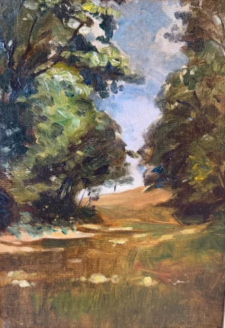 Paisaje de principios del siglo XX — Buen estado