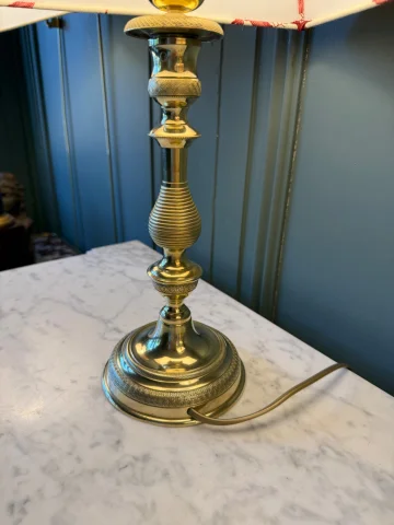 Paire de lampes en bronze XIXème, Hauteur 44 cm — Très bon état
