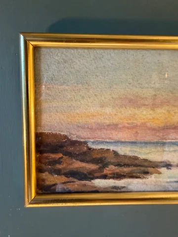 Seascape, early 20th century watercolour no. 4 — Very good condition