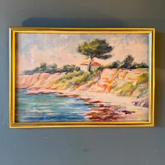 Seaside Scene, Early 20th Century Watercolour No. 6