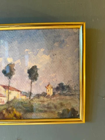 La Provence, aquarel vroeg 20e eeuw nr. 11 — Zeer goede staat
