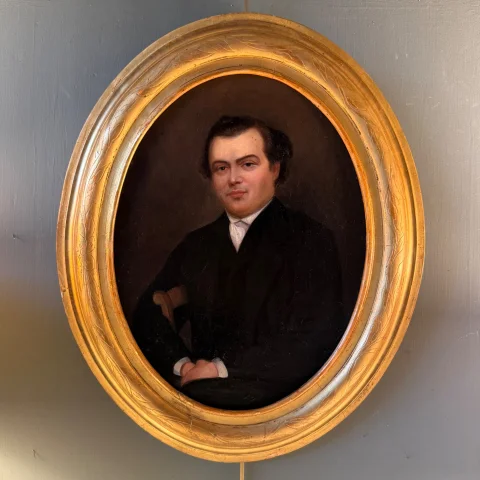 Portrait of an Elegant Gentleman, 19th Century — Very good condition