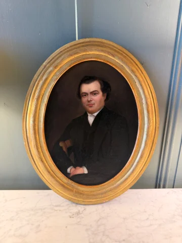 Portrait of an Elegant Gentleman, 19th Century — Very good condition