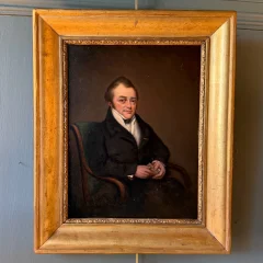 Retrato de un burgués, siglo XIX