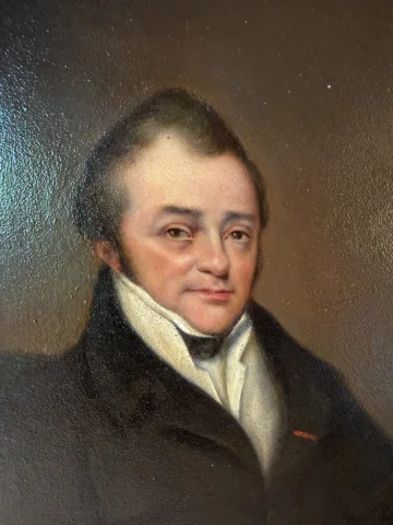 Retrato de un burgués, siglo XIX — Muy buen estado