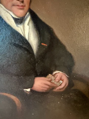 Retrato de un burgués, siglo XIX — Muy buen estado