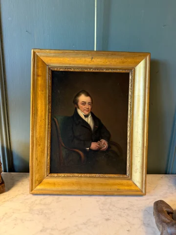 Retrato de un burgués, siglo XIX — Muy buen estado