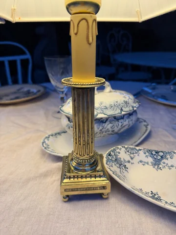 Paar kabellose Lampen, Höhe 36,5 cm — Sehr guter Zustand