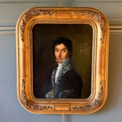 Portret van een jonge dandy, 19e eeuw