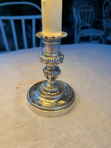 Pair of wireless table lamps, Height 32.5 cm — Very good condition