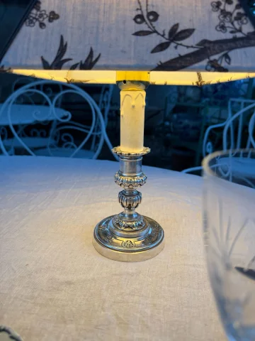 Pair of wireless table lamps, Height 32.5 cm — Very good condition
