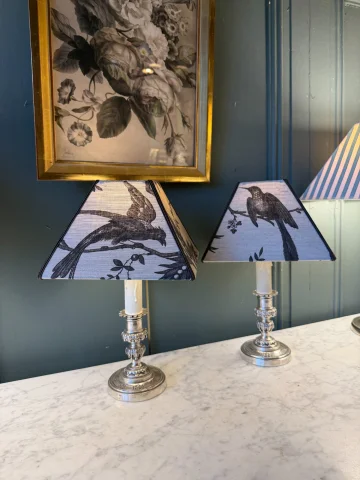 Pair of wireless table lamps, Height 32.5 cm — Very good condition