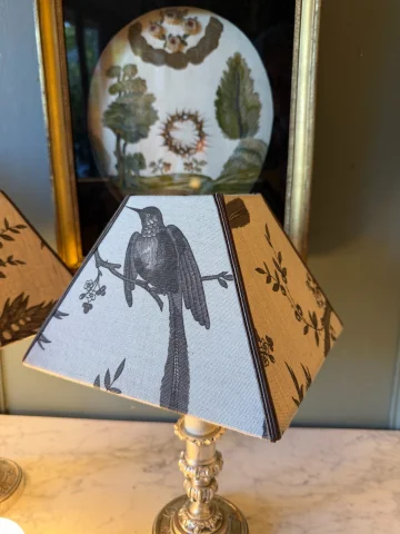 Pair of wireless table lamps, Height 32.5 cm — Very good condition