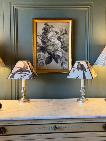 植物花卉，Bernard-Romain Julien 石版画 — 良好
