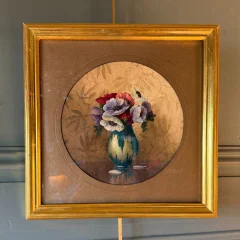 Anemonenstrauß, Gouache