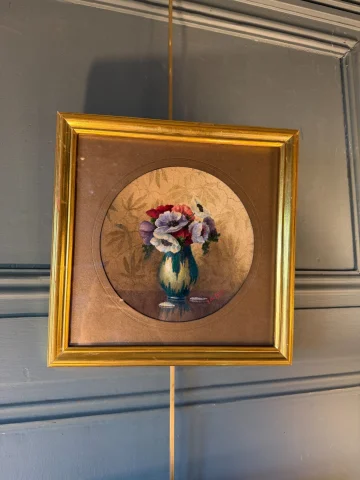 Anemonenstrauß, Gouache — Sehr guter Zustand