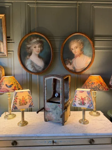 Portret van een jonge vrouw, pastel laat 18e eeuw, nr. 2 — Goede staat